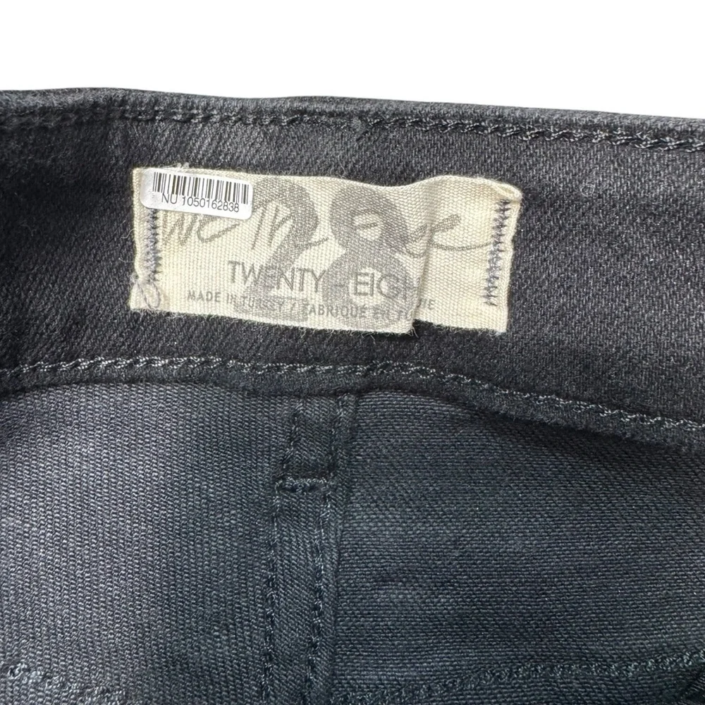 NWT New Free People Raw High-Rise Coated Jeans Size 28